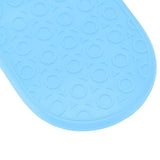 Silicone Oven Mitts Non Slip Kitchen Baking Gloves High Temperature Resistant 2 Fingers Long Blue