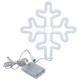 70in Neon Sign Romantic Christmas Snowflake Battery USB Powered LED Neon Light Decoration for Christmas Decoration 5V In Australia - Darrahopens