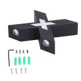 Wall Light IP65 Waterproof X Shaped 7W Aluminum Wall Mount Lamp for Corridor 85‑265V In Australia - Darrahopens