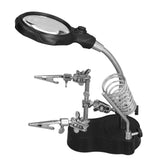 Soldering Station Magnifier Auxiliary Clip Stand Desktop Magnifying Glasses for Small Items Miniatures Projects In Australia - Darrahopens