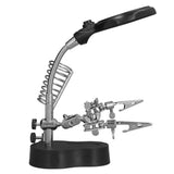 Soldering Station Magnifier Auxiliary Clip Stand Desktop Magnifying Glasses for Small Items Miniatures Projects In Australia - Darrahopens