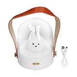 Portable Music Night Light Bedroom Desktop Cute Cartoon Lamp Three Levels Brightness Adjustment USB Rechargeable Lamp In Australia - Darrahopens
