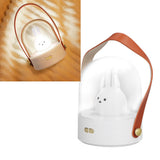 Portable Music Night Light Bedroom Desktop Cute Cartoon Lamp Three Levels Brightness Adjustment USB Rechargeable Lamp