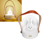 Portable Music Night Light Bedroom Desktop Cute Cartoon Lamp Three Levels Brightness Adjustment USB Rechargeable Lamp