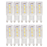 10PCS G9 220V LED Lamp Dimmable Ceramic LED Bulb Replace Halogen Lamp for ChandelierG9 3W 32LED