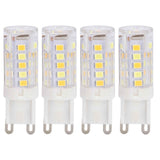 10PCS G9 220V LED Lamp Dimmable Ceramic LED Bulb Replace Halogen Lamp for ChandelierG9 3W 32LED