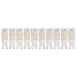 10PCS G9 220V LED Lamp Dimmable Ceramic LED Bulb Replace Halogen Lamp for ChandelierG9 3W 32LED