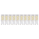 10PCS G9 220V LED Lamp Dimmable Ceramic LED Bulb Replace Halogen Lamp for ChandelierG9 5W 52LED