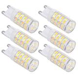 10PCS G9 220V LED Lamp Dimmable Ceramic LED Bulb Replace Halogen Lamp for ChandelierG9 5W 52LED