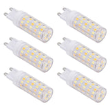 6PCS 66LED G9 Light Bulb 9W 85‑265V Small Ceiling Lamp Bulb 3 Light Color Wall Lamp Bulb for Home In Australia - Darrahopens