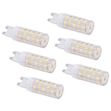 6PCS 66LED G9 Light Bulb 9W 85‑265V Small Ceiling Lamp Bulb 3 Light Color Wall Lamp Bulb for Home In Australia - Darrahopens