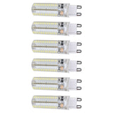 6Pcs G9 Silicone Bulbs 5W 104LED Light Bulb IP45 Waterproof for Home Chandelier Wall Lamp 220VWarm Light