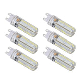 6Pcs G9 Silicone Bulbs 5W 104LED Light Bulb IP45 Waterproof for Home Chandelier Wall Lamp 220VWarm Light