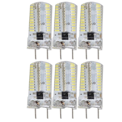 6Pcs G8 Small Bulbs 5W Small Bulb Light Source 80LED for CeilingLamp Wall Lamp Table Lamp 110VWarm Light In Australia - Darrahopens