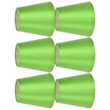 6PCS E14 Lamp Shade Fabric Lampshade Table Lamp Ceiling Lamp Shade for Bedroom Living RoomFluorescent Green PX157 In Australia - Darrahopens
