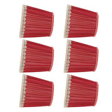 Small Lamp Shade Fabric Wine Red Golden Edge Lampshade for E14 Table Chandelier Wall Lamp