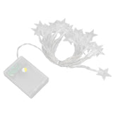 String Lights 20 LED Beads 3meters Indoor Decorative Light Star Shape Bulb Warm Light for Bed Room Living Room