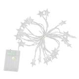 String Lights 20 LED Beads 3meters Indoor Decorative Light Star Shape Bulb Warm Light for Bed Room Living Room