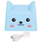 Night Lamp Exquisite Cute Blue Cat Shape White Light Source Interesting Decorative Lighting Device for Kids In Australia - Darrahopens