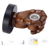 Wall Mounted Lamp Fist Shape Vintage Industrial Style Wall Sconce With Base Mount Connector for Bedroom Bar Cafe 220VLeft Hand In Australia - Darrahopens