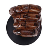 Wall Mounted Lamp Fist Shape Vintage Industrial Style Wall Sconce With Base Mount Connector for Bedroom Bar Cafe 220VLeft Hand In Australia - Darrahopens