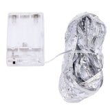 13.12ft LED Christmas Ribbon Light Waterproof Christmas Tree Decorative Light Silver Light RibbonColorful Light