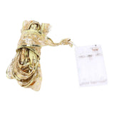 13.12ft Christmas Light Ribbon LED Christmas Tree Gold Transparent Ribbon Light for Festival DecorationWarm White Light In Australia - Darrahopens