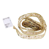 13.12ft Christmas Light Ribbon LED Christmas Tree Gold Transparent Ribbon Light for Festival DecorationWarm White Light In Australia - Darrahopens