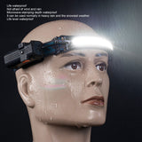 LED Headlight Multifunctional Induction Headlamp 3 Mode COB Outdoor Waterproof Head Flashlight