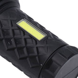 LED Flashlight High Brightness Four Lighting Modes Ergonomic Compact Portable USB Rechargeable Torch