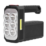 6LED Flashlight Multifunctional Hand Light USB Charging 4 Mode Waterproof Flashlight for Outdoor Camping In Australia - Darrahopens