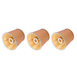 3Pcs Fabric Lampshade High Light Transmittance Perfect Edging Interventional Installation Safety Design Table Lamp Shade
