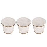 3Pcs Small Lamp Shades Hand Crafted Exquisite Soft Lightweight Dustproof High Luminousness Table Lampshade