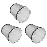 3pcs E14 Cloth Lamp Shade Excellent Light Transmission Chandelier Lamp Shade for Household