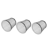 3pcs E14 Cloth Lamp Shade Excellent Light Transmission Chandelier Lamp Shade for Household