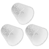3Pcs Small Lamp Shades E14 Bright Surface Thin Lightweight High Transmittance Safe Design Table Lampshade