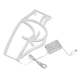 Neon Light Female Model Interesting Shape Dual Power Supply Easy Carry LED Night Light for Bar KTVPink Light In Australia - Darrahopens