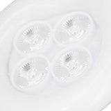 E27 LED Ceiling Light 38W Garage Lamp RGB Energy Saving 3 Mode Bedroom Light 165V‑265V