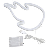 Flame Neon Sign Dual Power Supply Flame Neon Light for Wall Decor Bedroom Gaming Room SetupRed
