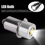 LED Bulb High Brightness White Light 3V 3W Long Service Life Flashlight Replacement Bulb