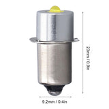 LED Bulb High Brightness White Light 4.5V 3W Long Service Life Flashlight Replacement Bulb