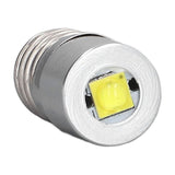 LED Flashlight Bulbs High Brightness 3W Stable Light Low Power Handheld LED Replacement Bulbs for Bicycle Headlight