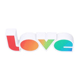 Love Letter Night Light Hangable Decorative Desktop LED Neon Lamp for Wedding Party BedroomGradients