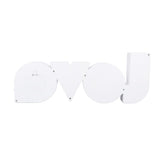 Love Letter Night Light Hangable Decorative Desktop LED Neon Lamp for Wedding Party BedroomGradients