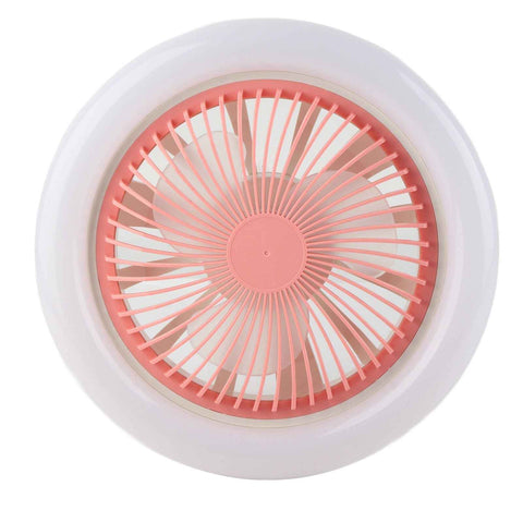 Ceiling Fan Light Small E27 30W Silent Adjustable LED Fan Lamp for Kids Room Bedroom 85‑265V In Australia - Darrahopens