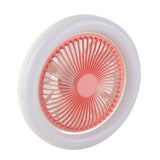 Ceiling Fan Light Small E27 30W Silent Adjustable LED Fan Lamp for Kids Room Bedroom 85‑265V In Australia - Darrahopens