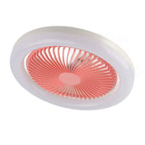 Ceiling Fan Light Small E27 30W Silent Adjustable LED Fan Lamp for Kids Room Bedroom 85‑265V