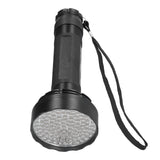UV Flashlight 100 LED Beads 395nm Easy Use Excellent Performance Anti Slip Treatment Fluorescent Detection Supplies