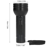 UV Flashlight 51 LED 395nm Waterproof Large Irradiation Range Excellent Performance Fluorescent Detection Supplies
