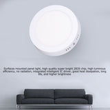 LED Ceiling Light 12W High Brightness Soft Light Ultra Thin 6500K White Light Surfaces Mounted Lighting Fixture 85‑265V